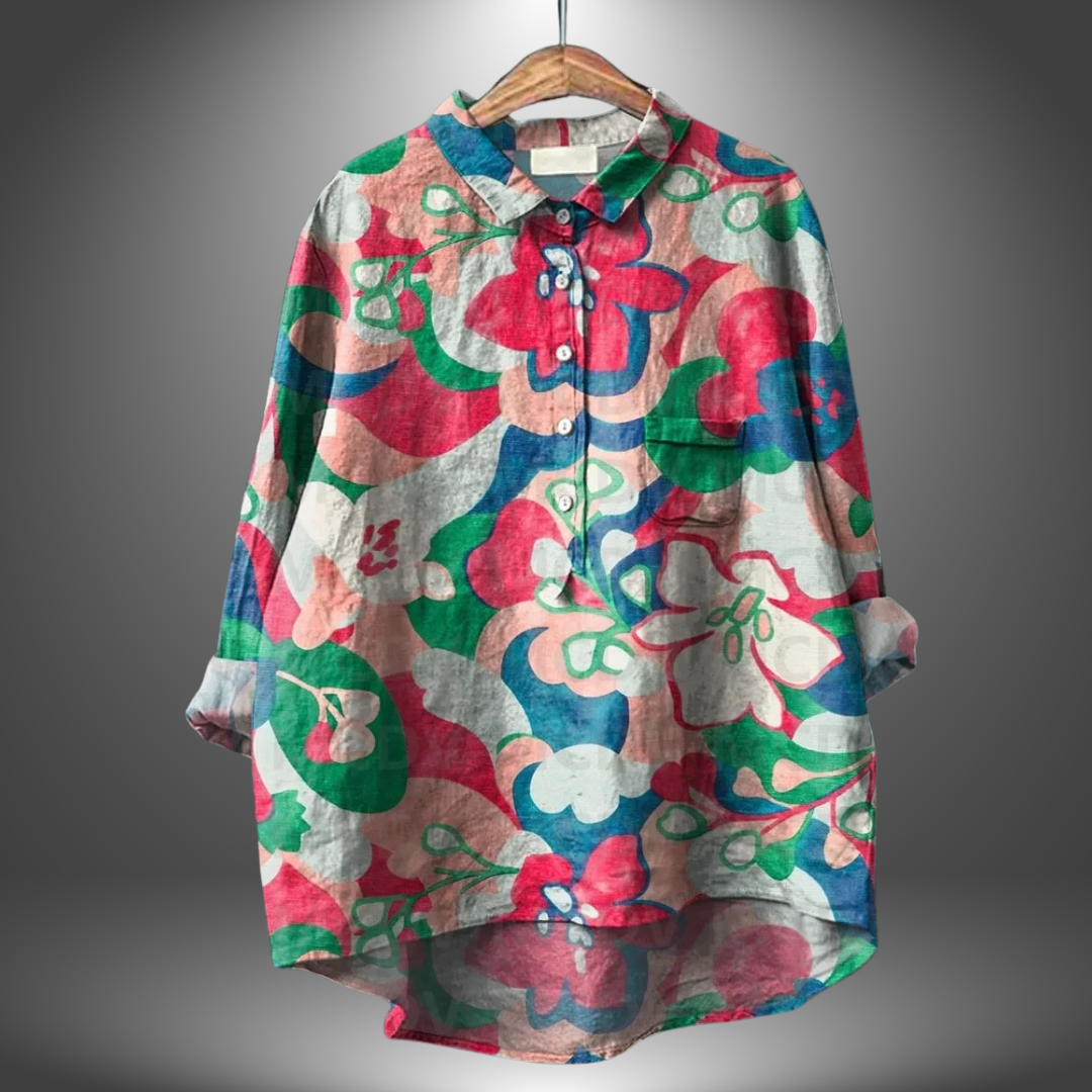 Fiolie | Handcrafted Floral Shirt