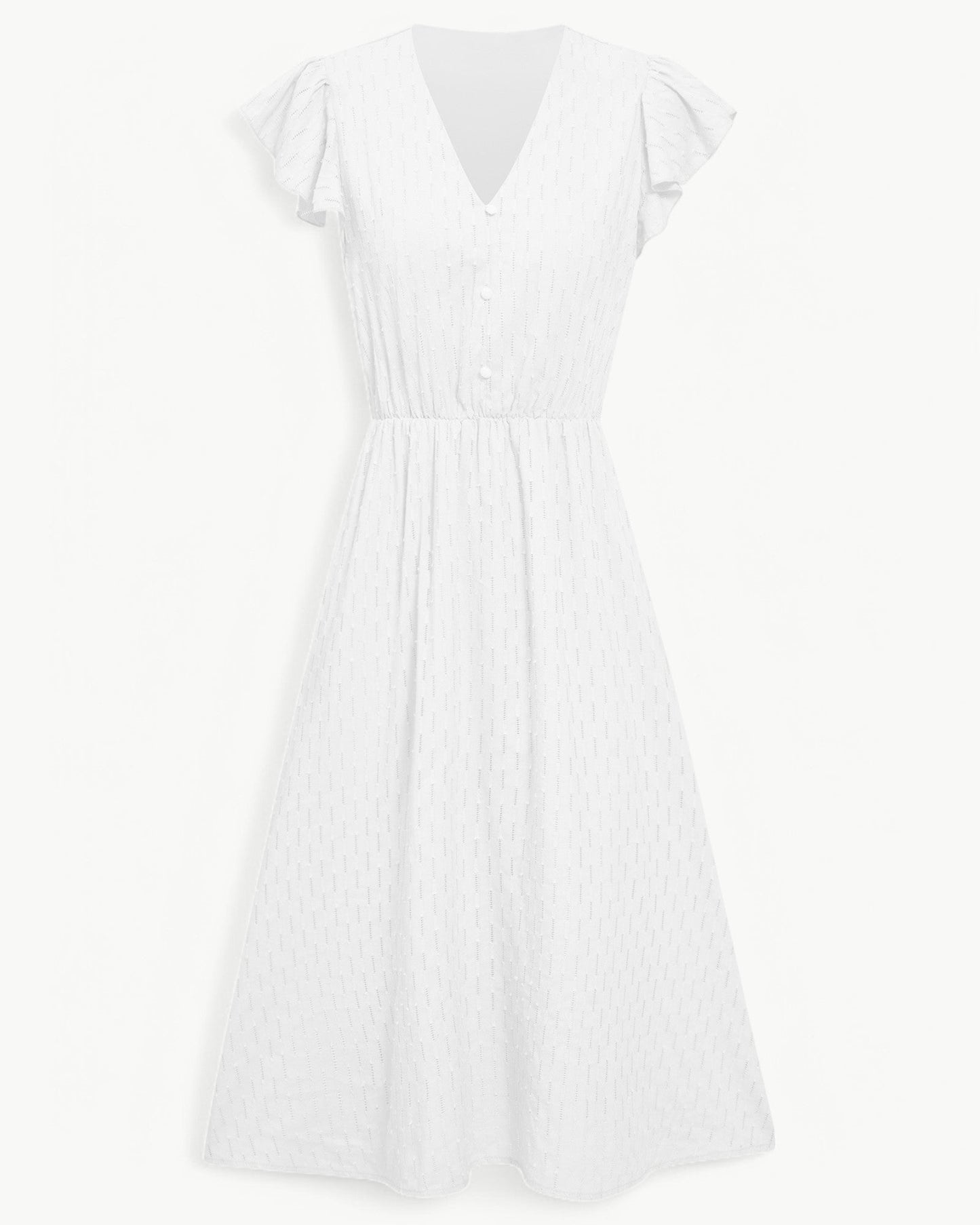 Orly｜V-neck Midi Dress