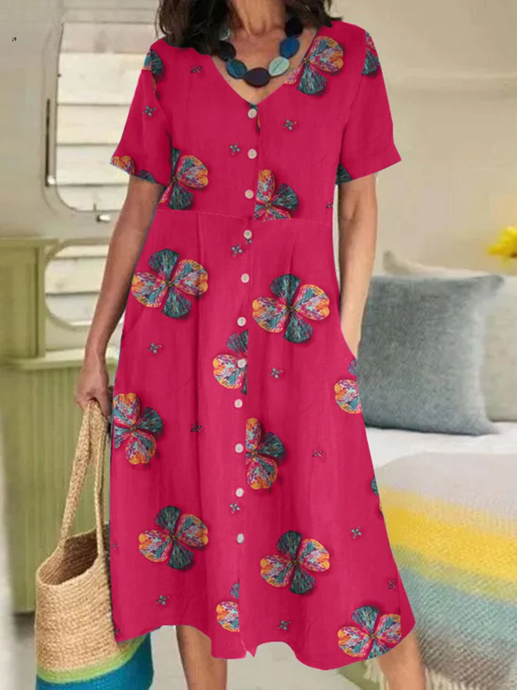 Zendaya | Casual Oversized Midi Shirt Dress