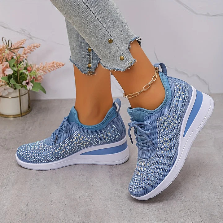 Romee | Orthopedic Sneakers with Sparkling Rhinestones