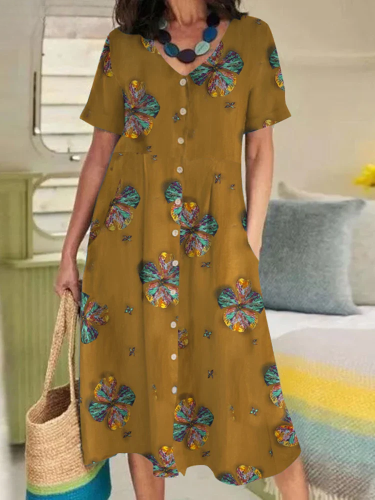 Zendaya | Casual Oversized Midi Shirt Dress