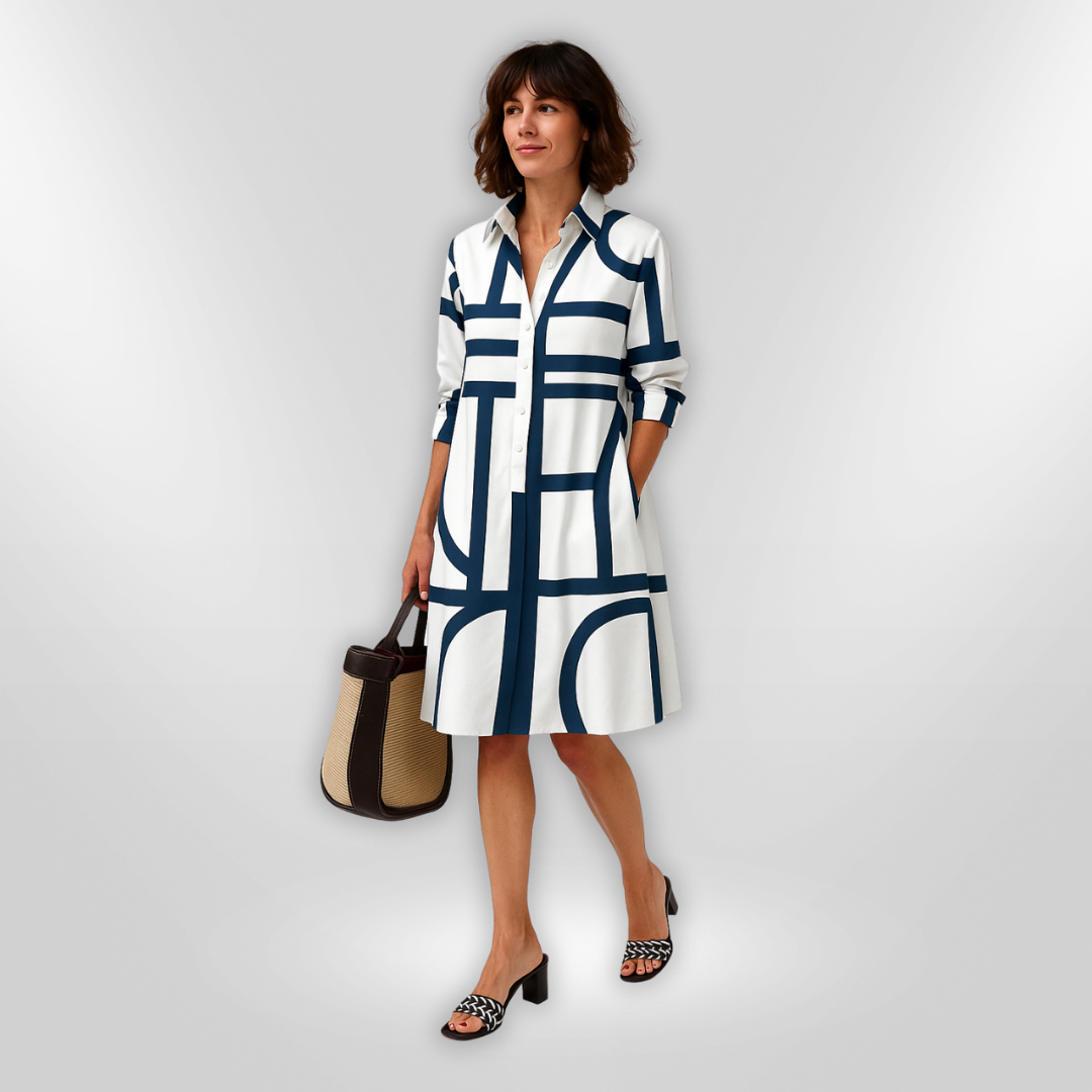 Francine | Chic Button-Up Dress