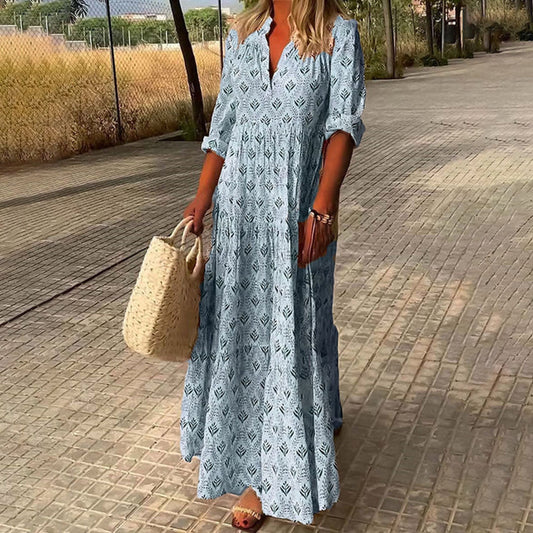 Charisse | Boho Maxi Dress