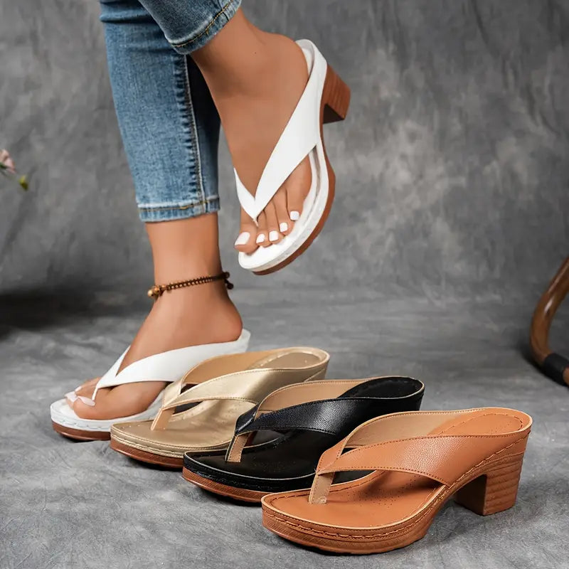 Aeris | Orthopedic Heeled Slippers