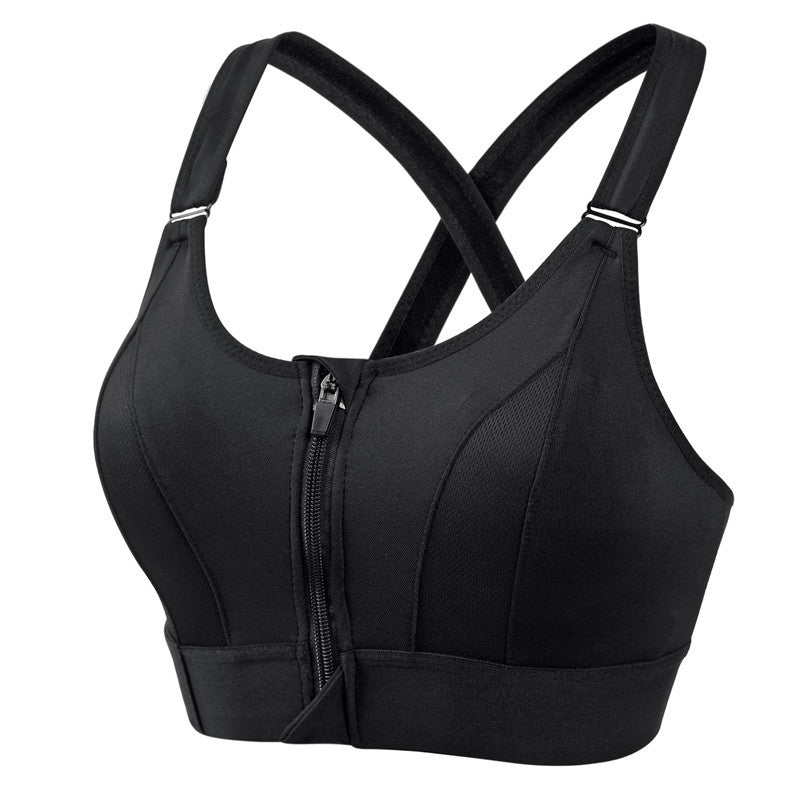Laryssa | Zip Fit Sports Bra Anti-Sweat