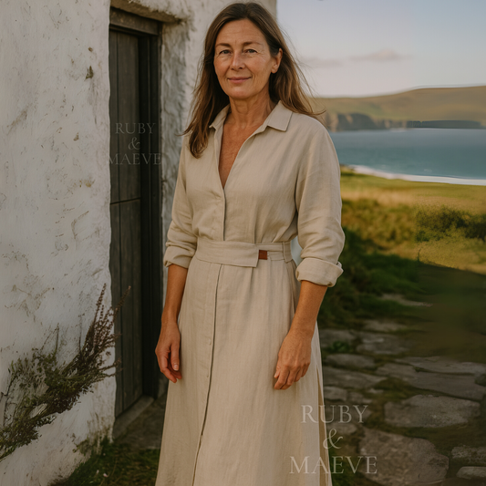 Astride | V-neck Maxi Dress