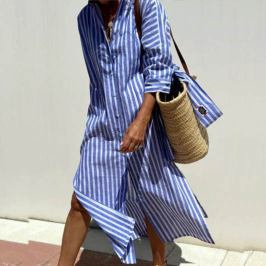 Olene | Striped Dress Shirt