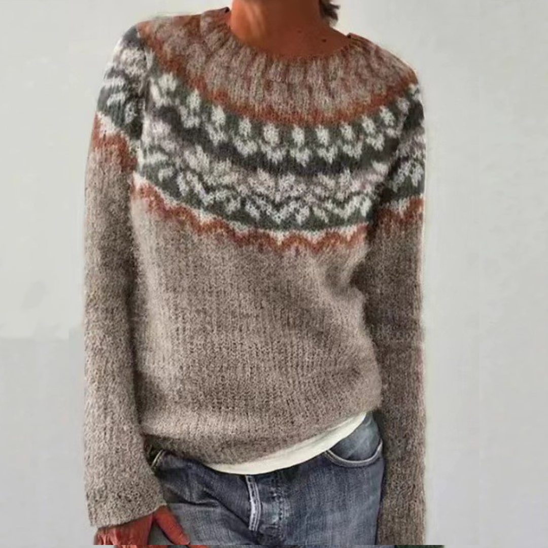 Aoife | Cozy Retro Sweater