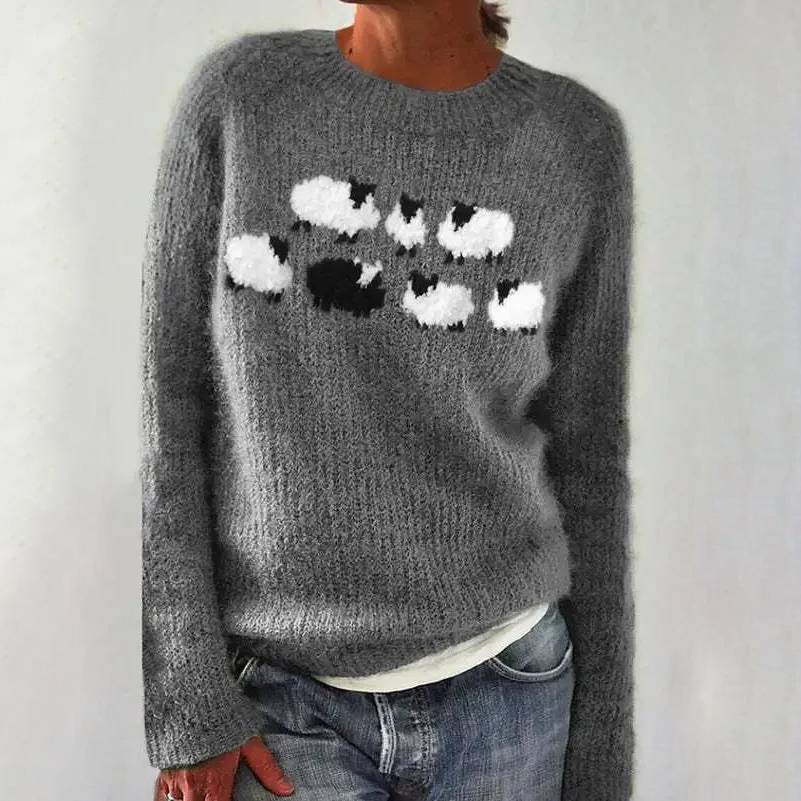 Sinéad | Comfortable Cute Sheep Sweater