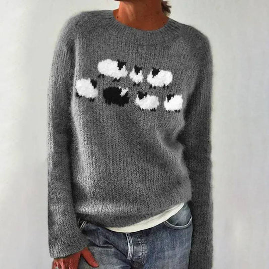 Sinéad | Comfortable Cute Sheep Sweater